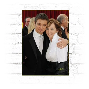 Jeremy Renner Metal Wall Art