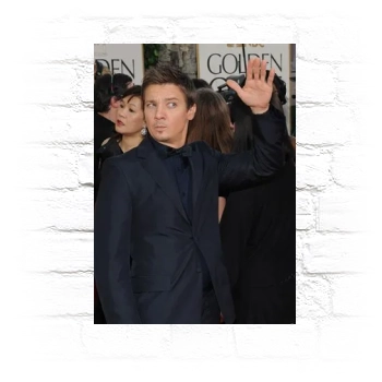 Jeremy Renner Metal Wall Art