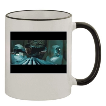 Jeremy Renner 11oz Colored Rim & Handle Mug