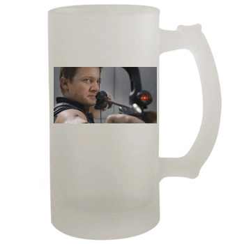 Jeremy Renner 16oz Frosted Beer Stein