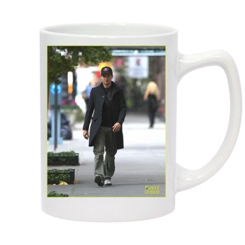 Jeremy Renner 14oz White Statesman Mug