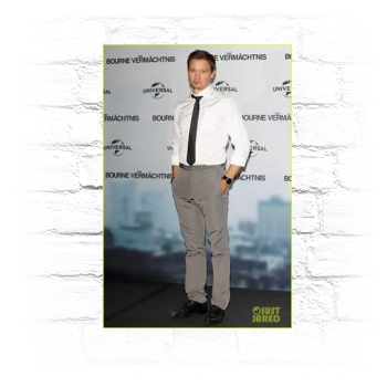 Jeremy Renner Metal Wall Art