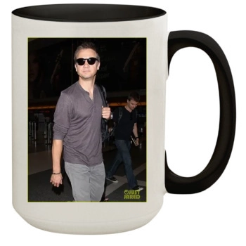 Jeremy Renner 15oz Colored Inner & Handle Mug