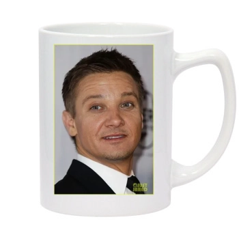 Jeremy Renner 14oz White Statesman Mug