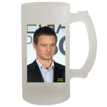 Jeremy Renner 16oz Frosted Beer Stein