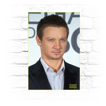 Jeremy Renner Metal Wall Art