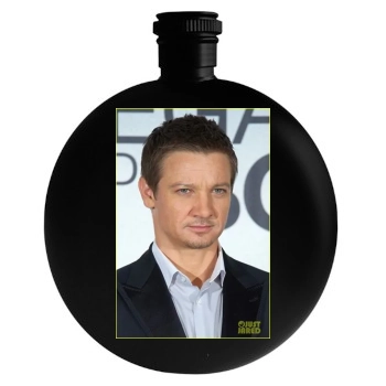 Jeremy Renner Round Flask