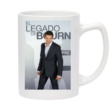 Jeremy Renner 14oz White Statesman Mug