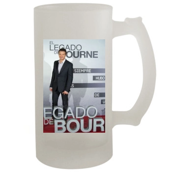 Jeremy Renner 16oz Frosted Beer Stein