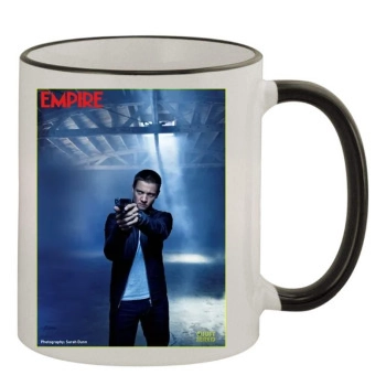 Jeremy Renner 11oz Colored Rim & Handle Mug