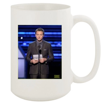 Jeremy Renner 15oz White Mug