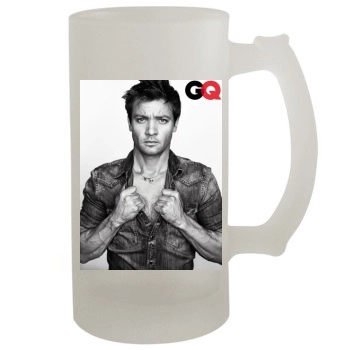 Jeremy Renner 16oz Frosted Beer Stein