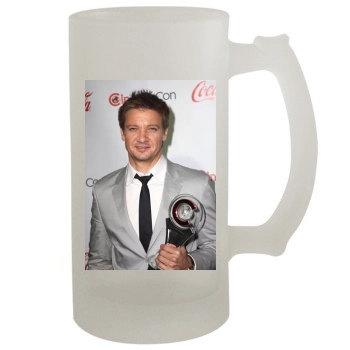 Jeremy Renner 16oz Frosted Beer Stein