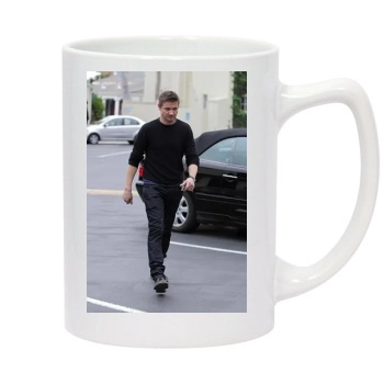 Jeremy Renner 14oz White Statesman Mug