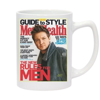 Jeremy Renner 14oz White Statesman Mug