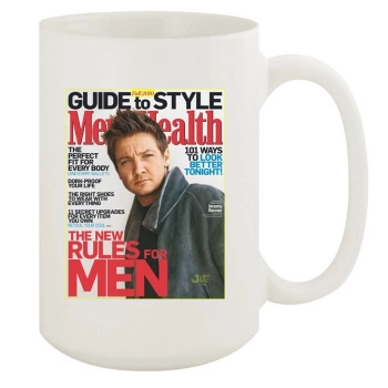 Jeremy Renner 15oz White Mug