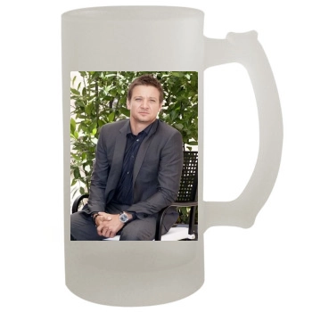 Jeremy Renner 16oz Frosted Beer Stein