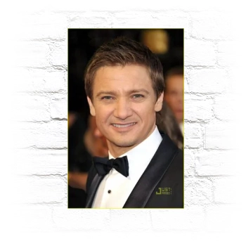 Jeremy Renner Metal Wall Art