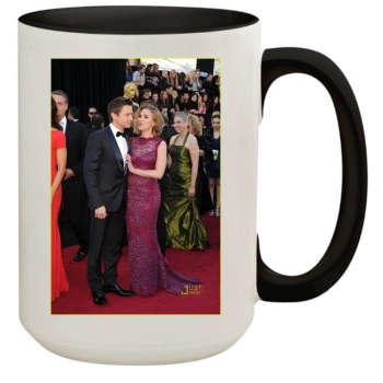 Jeremy Renner 15oz Colored Inner & Handle Mug