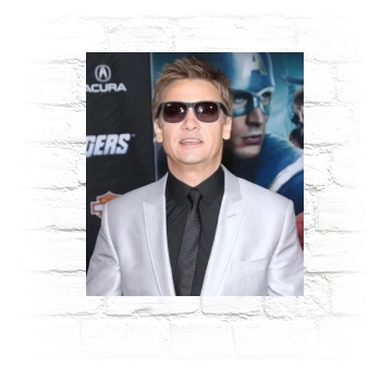 Jeremy Renner Metal Wall Art