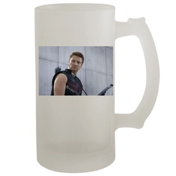 Jeremy Renner 16oz Frosted Beer Stein