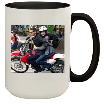 Jeremy Renner 15oz Colored Inner & Handle Mug