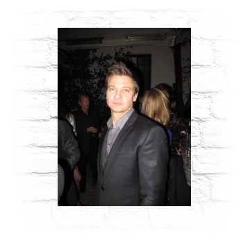 Jeremy Renner Metal Wall Art