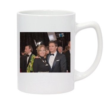 Jeremy Renner 14oz White Statesman Mug