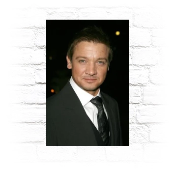 Jeremy Renner Metal Wall Art