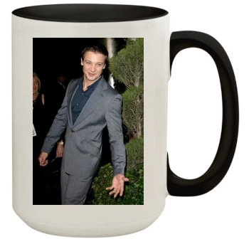 Jeremy Renner 15oz Colored Inner & Handle Mug