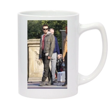 Jeremy Renner 14oz White Statesman Mug