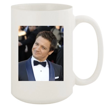 Jeremy Renner 15oz White Mug