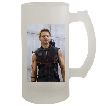 Jeremy Renner 16oz Frosted Beer Stein