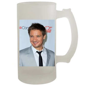 Jeremy Renner 16oz Frosted Beer Stein