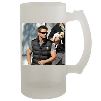 Jeremy Renner 16oz Frosted Beer Stein