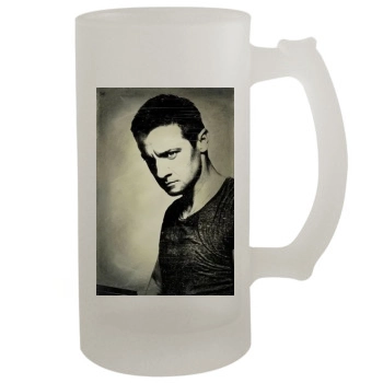 Jeremy Renner 16oz Frosted Beer Stein