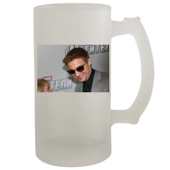 Jeremy Renner 16oz Frosted Beer Stein