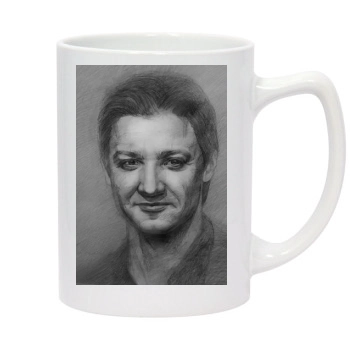 Jeremy Renner 14oz White Statesman Mug