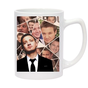 Jeremy Renner 14oz White Statesman Mug