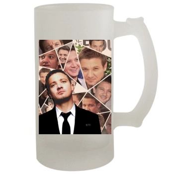 Jeremy Renner 16oz Frosted Beer Stein