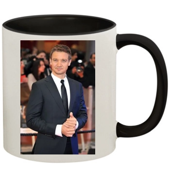 Jeremy Renner 11oz Colored Inner & Handle Mug