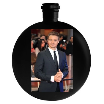 Jeremy Renner Round Flask