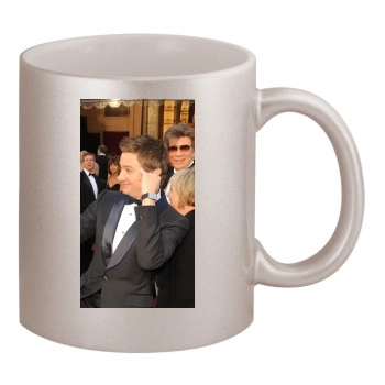 Jeremy Renner 11oz Metallic Silver Mug