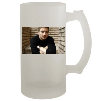 Jeremy Renner 16oz Frosted Beer Stein