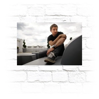 Jeremy Renner Metal Wall Art