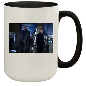 Jeremy Renner 15oz Colored Inner & Handle Mug