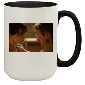 Jeremy Renner 15oz Colored Inner & Handle Mug