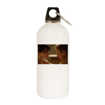 Jeremy Renner White Water Bottle With Carabiner