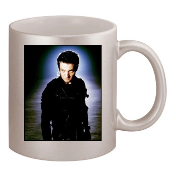 Jeremy Renner 11oz Metallic Silver Mug