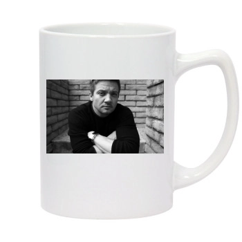 Jeremy Renner 14oz White Statesman Mug